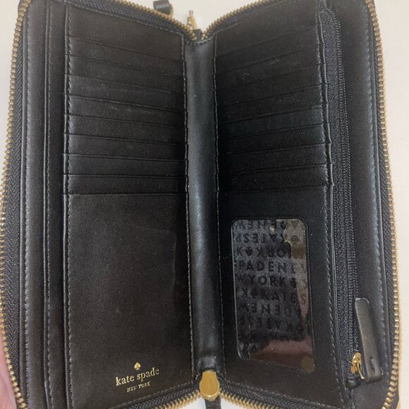 Kate Spade Wallet (Black) - Picture 3 of 3